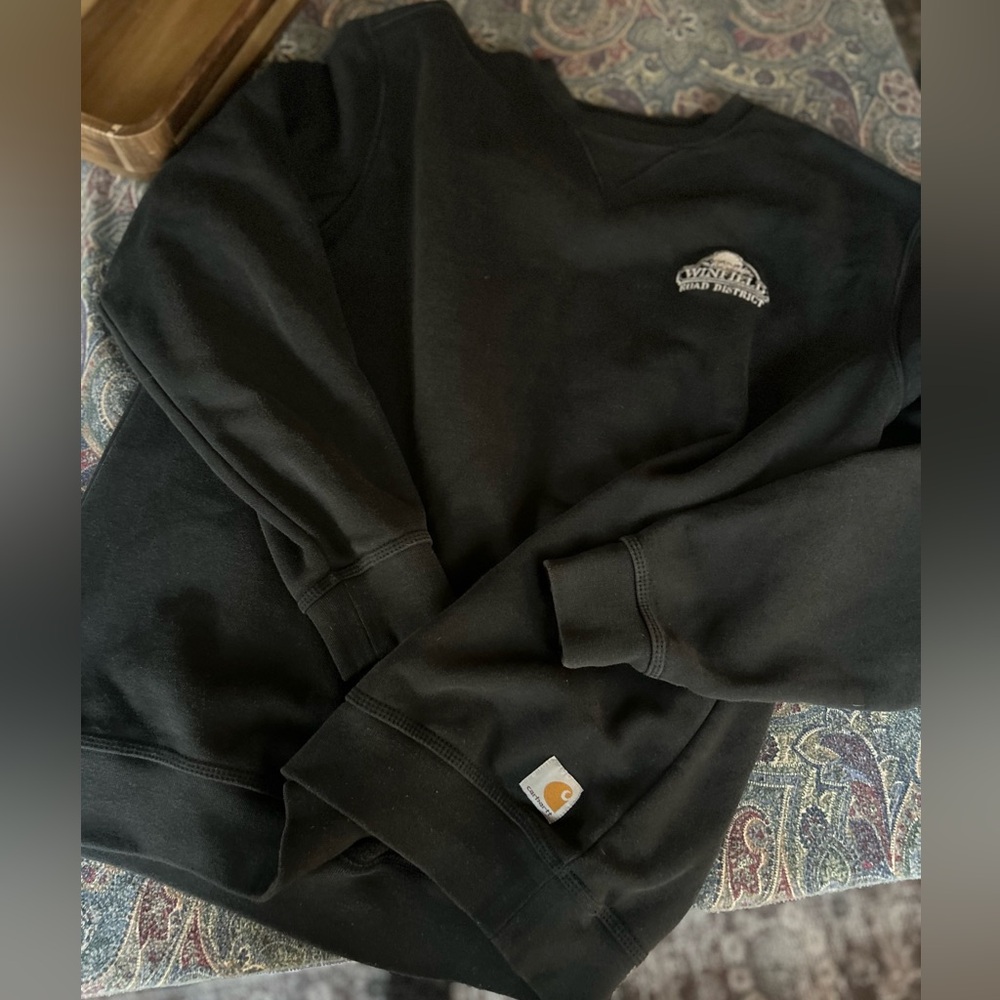 Carhartt Men's Black Crewneck Sweater